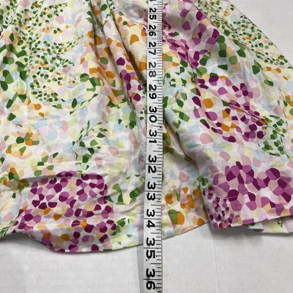 Wanko Dress Womens 36 US 6‎ Colorful All Over Floral Fit Flare Feminine Church - Picture 7 of 9